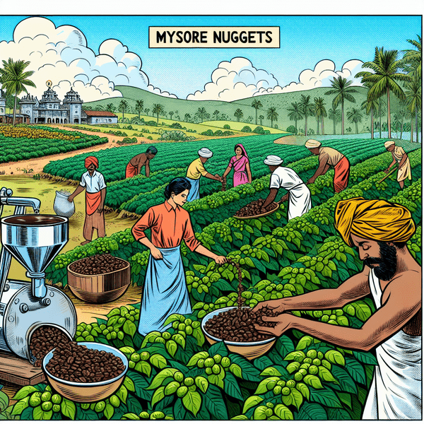 Mysore Nuggets Kaffee - Wissen – Zubereitung & Anbau